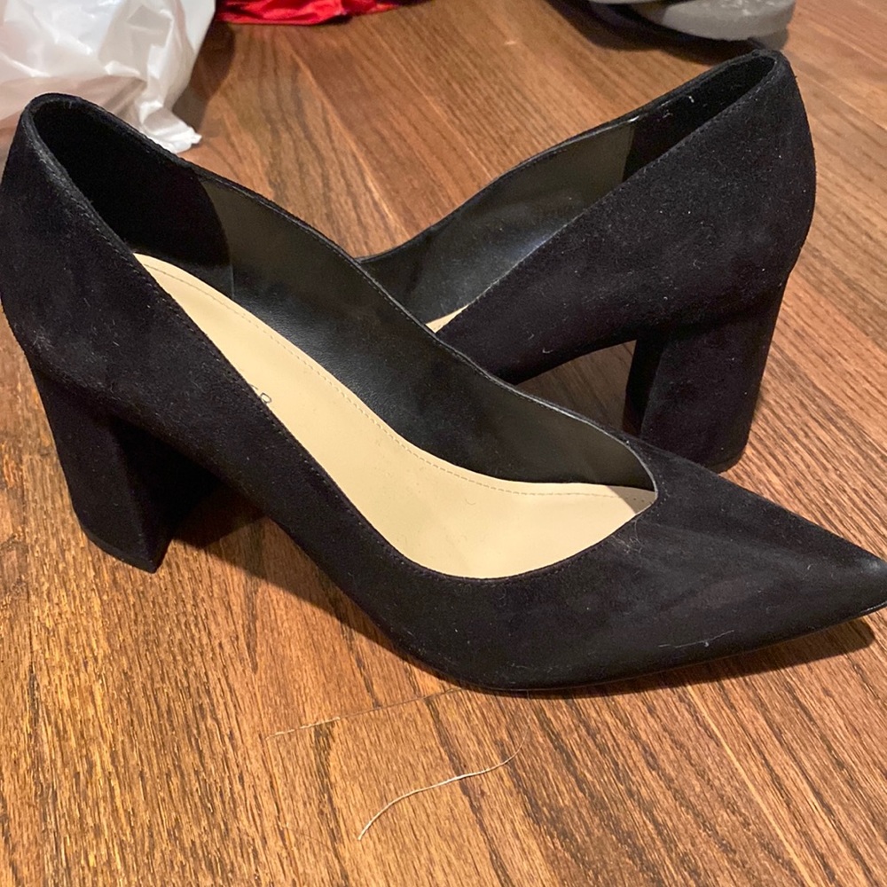 Marc Fisher suede Block heels